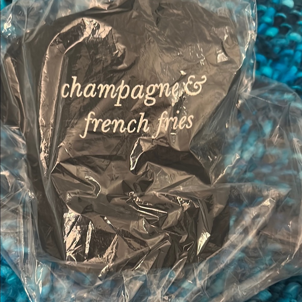 Kate Spade x Target black canvas hat